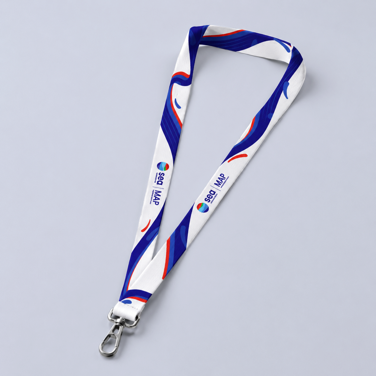 Sea Global Management Associate Program lanyard mockup